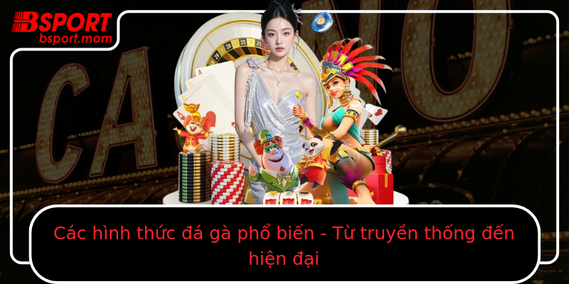 Các hình thức đá gà phổ biến - Từ truyền thống đến hiện đại